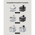 thumbnail image 2 of Filtros de repuesto DownyPaws para fuente de agua Cat DPWFP6, 2 of 5
