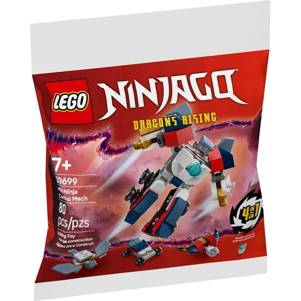 LEGO Ninjago Mini Ninja Combo Mech Building Toy - Includes Micro