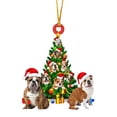 thumbnail image 2 of Fiudx Adorno para Árbol de Navidad, Acrílico, Duradero y Resistente a La Decoloración, Ideal para Colgar En El Hogar y El Coche, Fácil de Colgar, Ideal para Fiestas Navideñas, 8 Cm., 2 of 6