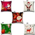 thumbnail image 4 of Abbracc 17" Square Cushion Cover Pillow Case Xtmas Home #4, 4 of 5