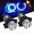 thumbnail image 1 of 2pcs Blue Angel Eye Halo Ring Led Marker Light Bulb Kit For Bmw E90 E91 325i 328i, 1 of 5