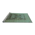 thumbnail image 2 of Ahgly Company Machine Washable Indoor Rectangle Oriental Light Blue Industrial Area Rugs, 5' x 8', 2 of 4