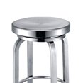 thumbnail image 2 of Heavenly Collection Argent Tabouret de Comptoir sans Dossier en Métal, 2 of 2