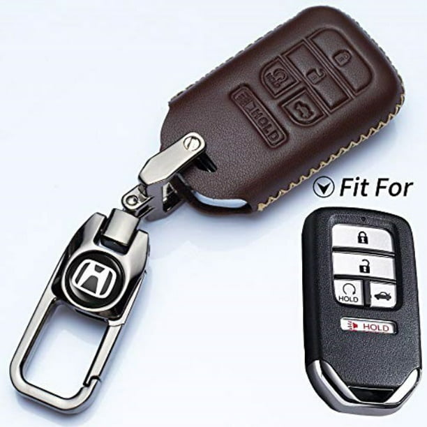 hey kaulor leather cover key fob case protector jacket remote holder