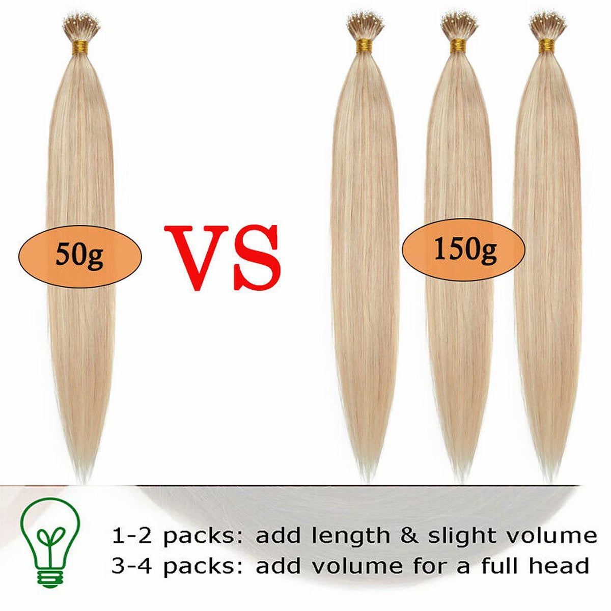MY-LADY Nano Ring Beads Human Hair Extensions Micro Loop tip Russian Hair Highlight Hairpiece 16"-24"