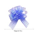 thumbnail image 4 of HLONK Pull Bows Ribbon for Gift Wrapping Jubilant Wear-resistant Multicolor Gifts Baskets Multifunctional for Celebration Red, 4 of 6