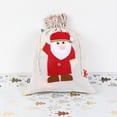 thumbnail image 4 of 30*40 cm, 4 piezas Bolsas de regalo navideñas grandes con cordón para regalos navideños Bolsas de regalo fáciles de envolver para obsequios de fiesta -, 4 of 4