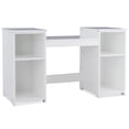 thumbnail image 6 of Topbuy Children's Dressing Table Kid Size Vanity Mirror Unit w/ Tri-folding Mirror & Removable Top White, 6 of 9