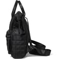 thumbnail image 5 of Nollia Quilted Backpack for Women – Lightweight Travel Daypack with Diamond Stitch Design, Casual Fashion Bag, 5 of 6