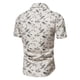thumbnail image 3 of Hombres Casual Botones Playa Sin Posicionamiento Estampado Turndown Camisa de Manga Corta Blusa Odeerbi ODB-6, 3 of 5