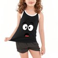 thumbnail image 4 of VEKDONE Tout-Petits Enfants Garçons et Mode Mignon Dégradé Imprimé Doux Sans Manches Bas Camisole, 4 of 6