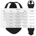 thumbnail image 2 of JGGSPWM Women's Halter Mesh Corset Crop Top, Ruched Asymmetrical Hem Sexy Lace-Up Bustier Going Out Party Tops Black M, 2 of 8