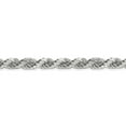 thumbnail image 3 of 925 Sterling Silver 8mm Diamond-cut Rope Chain 28 Inch, 3 of 7