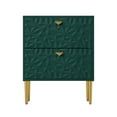 thumbnail image 6 of Boyel Living Nightstand with 2 Drawers, Modern Night Stand End Table Wood Bedside Table for Living Room Bedroom, Green, 6 of 8