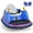Blue, variant on Costway 12V Vehicle 360° Spin Race Toy Kids Ride On Bumper Car with Remote Control Purple