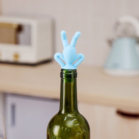 TIMIFIS Women Top Gourd Shape Wine Bottle Stopper Creative Sealing Fresh-Keeping Bottle C Kitchen Gadgets