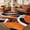 Multicolor 28, variant on Multicolor Abstract Swirl Area Rug, Soft Non-Slip Machine