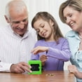 thumbnail image 2 of CNKOO Password Piggy Bank for Kids Shatterproof Personalized Piggy Bank with Mechanical Password Lock Medium Size Money Bank for Coin Storage Practical Gifts for Back To School Gifts Kids, 2 of 8