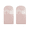 Pink 43" Peach Skin Velvet Storage Bag, variant on 10 pack 39" Clear Garment Bags, Clothing Dust Covers, Suit Bags for Closet Storage and Travel for Coat, Sweater, Shirts, Jacket