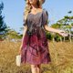 thumbnail image 4 of Vestido de manga corta The Observance of Nature Vestido elegante Vestidos de noche elegantes para mujer Vestido, 4 of 7