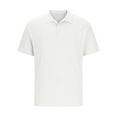 thumbnail image 6 of Ashirexll T Shirts for Man, Big and Tall Shirts for Men, Casual Loose Turndown Collar Button Polo Shirts for Summer Vacation, 6 of 6