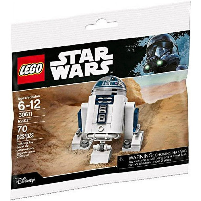 Star Wars R2-D2 LEGO Set 30611 with 70 Pieces [Bagged]