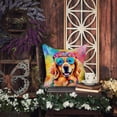 thumbnail image 3 of Coussin Décoratif Golden Retriever Hippie Dawg, 3 of 6