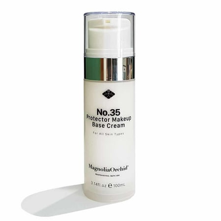 Magnolia Orchid NO. 35 Protector Makeup Base Cream (White) (Best Makeup Base 2019)