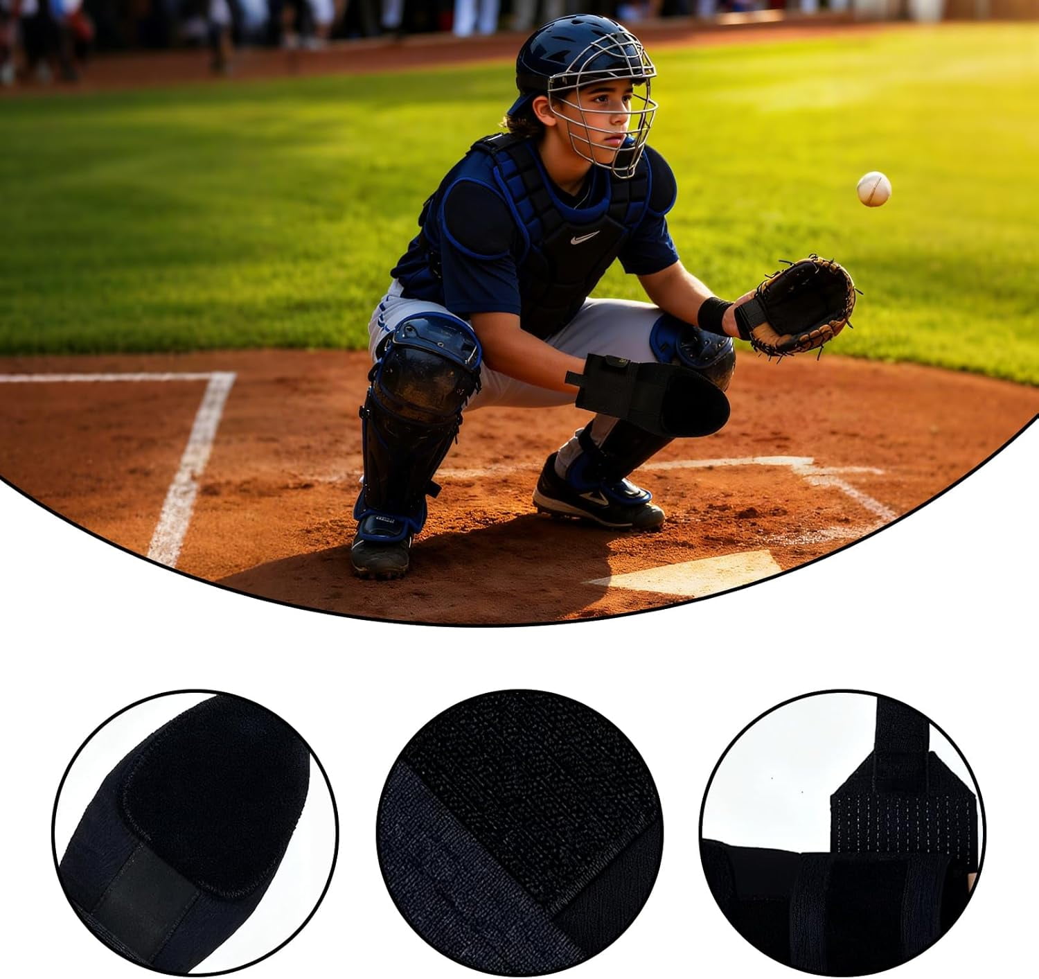 Baseball & Softball – Youth & Adult Wrist Protection Glove – Left/Right Hand Use – Cross Design Faith Gear – Breathable, Adjustable, Reinforced Armor