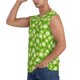 thumbnail image 3 of Fotbe Daisies Flowers Men's Camiseta sin Mangas Estampada para Hombres, Playera Casual para Gimnasio, Entrenamiento, Playa-Small, 3 of 7