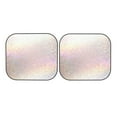 thumbnail image 7 of Balery 2 Piece Glitter Light Pearl Car Windshield Sun Shade|Foldable Front Windshield Shade for Car Front Window for Most Sedans SUV Truck-Medium, 7 of 7
