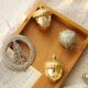 thumbnail image 5 of Xihbxyly Ofertas de Hoy 3 Piezas de Decoración de Árbol de Navidad, Adorno de Colgantes de Bellotas de El Techo, Adorno de Pequeños, 5 of 7