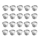 thumbnail image 4 of Base De Broche Metal Plateado 20 Piezas Con Pasadores De Seguridad 12mm, 4 of 8