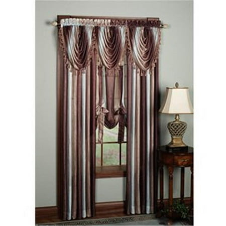 Ombre Tie-Up Shade - 50 X 63 Inches - Chocolate (Best Parts Of 50 Shades)