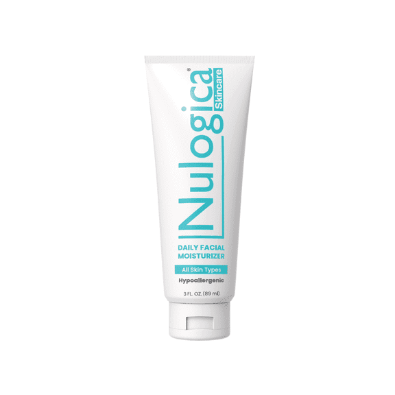 Nulogica Facial Moisturizer | Clean Formula | Water Based | Hypoallergenic | All Skin Types  |  Moisturizing Cream | Hydrating Moisturizing
