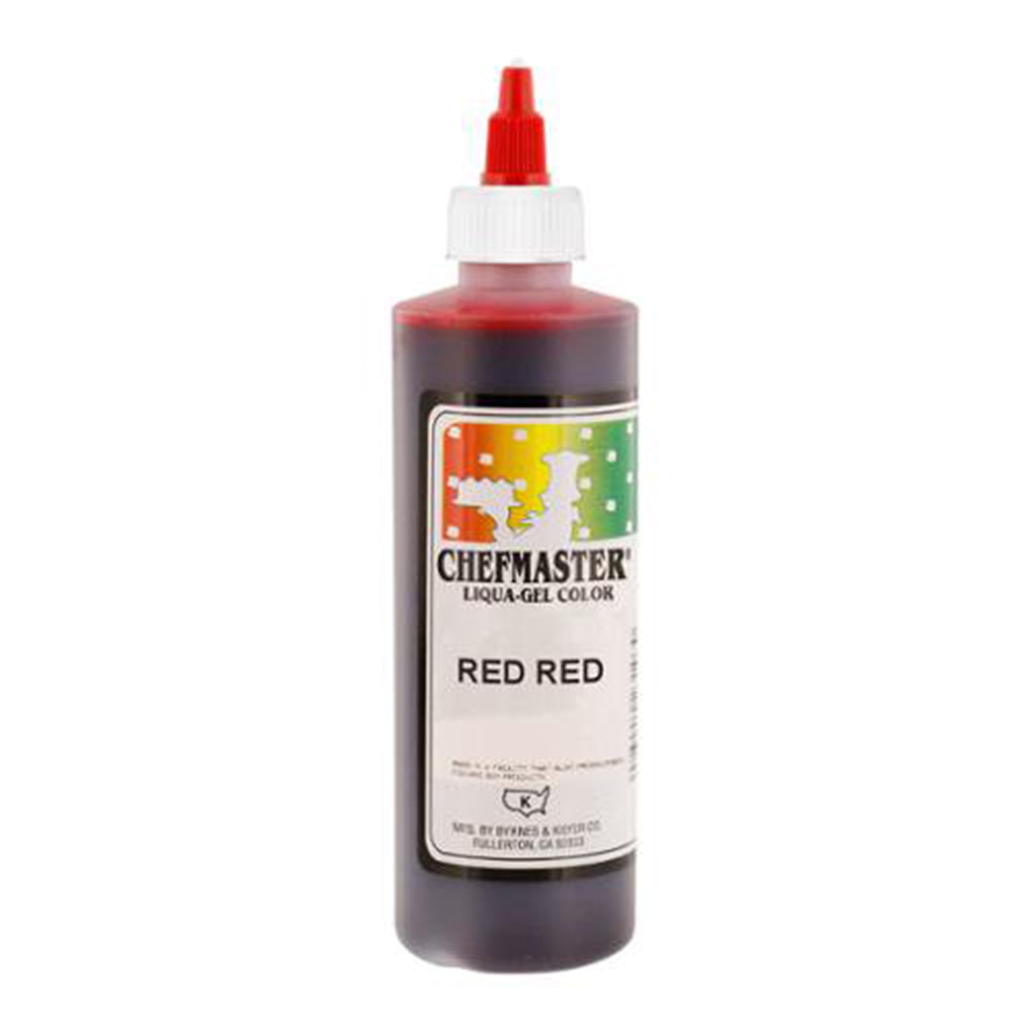 Chefmaster by US Cake Supply 10.5-Ounce Red Red Liqua-Gel Cake Food Coloring