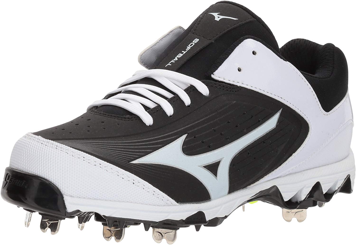 white mizuno softball cleats