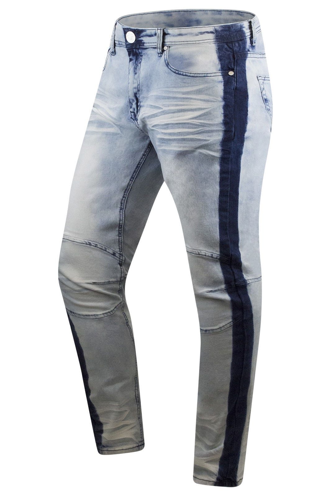 biker tapered jeans