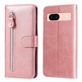 thumbnail image 1 of Estuche de Cuero PU con Cierre para Google Pixel 8A , Funda Protectora con Billetera y Correa, 1 of 6