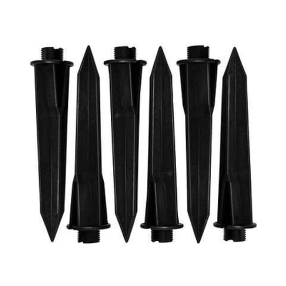Malibu 6 Piece Walk/Flood Replacement Plastic Ground Stakes for Landscape Lights