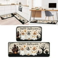 thumbnail image 2 of Popular Home Essentials, 2 Piece Halloween Kitchen Decor Rugs Set Cute Kitchen Rugs and Mats Non Washable Absorbent Kitchen Accessories Decoration Floor Mats 15.7x23.6+15.7x47, 2 of 9