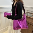 thumbnail image 2 of Bolso Mano Bolsos Hombro Diseñador Damas para Mujeres Compras Viajes, 2 of 7