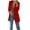 Red, variant on LEAVINGSUO Winter Coats for Women, 2023 Fashion Winter Clearance Women Solid Long Sleeve Office Coat Cardigans Suit Long Jacket Tops