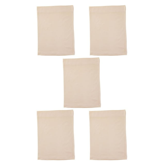 tamizeot Foulard pour Femmes Turban Accessoires de Mode Casquettes Beige 5Ensemble