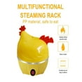 thumbnail image 6 of Wovilon Egg Cooker for Hard Boiled Eggs, 7 Capacity Electric Egg Cookers Maker, Soft & Poached Eggs Poacher, Omelet Maker with Auto Shut-Off and Buzzer, BPA Free, 350W, Yellow, 6 of 10