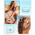 thumbnail image 2 of Set de pulseras Hicarer Surfer Wave Waterproof para mujer (21 piezas), 2 of 7