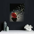 thumbnail image 4 of Nawypu Black And White Red Rose Poster Canvas Painting Wall Art Living Room Bedroom Home Decoration Mural, 4 of 4
