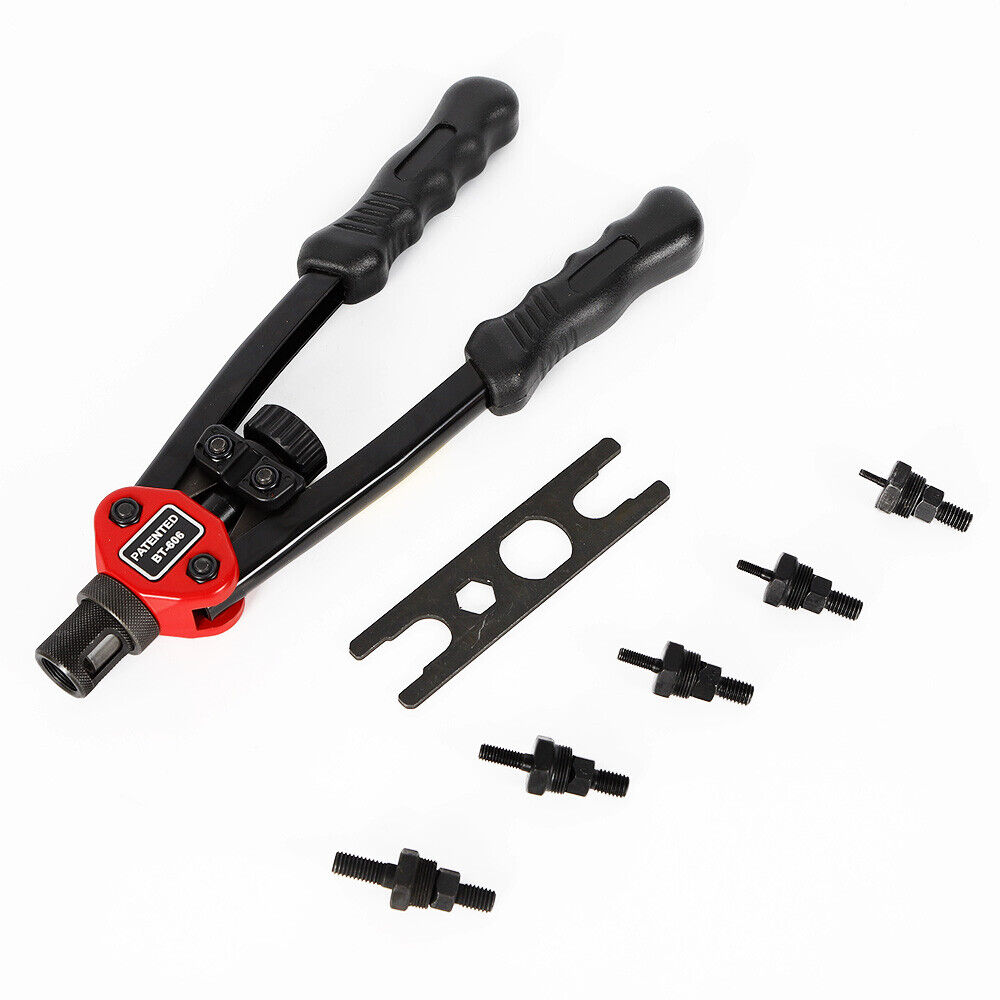 Fichiouy Rivet Tool Kit Hand Riveter Nut Thread Setting Nutsert Tool M3