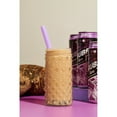thumbnail image 3 of Inotea Taro Bubble Tea, Taiwanese Boba Pearls, Caffeinated, 16.6 oz Can, 3 of 6