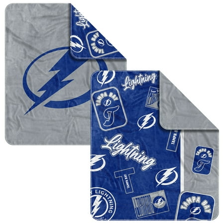 Tampa Bay Lightning 50 x 60 Dream Weave Throw Blanket